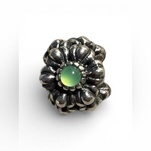 Pandora rare birthday blooms chrysoprase may charm